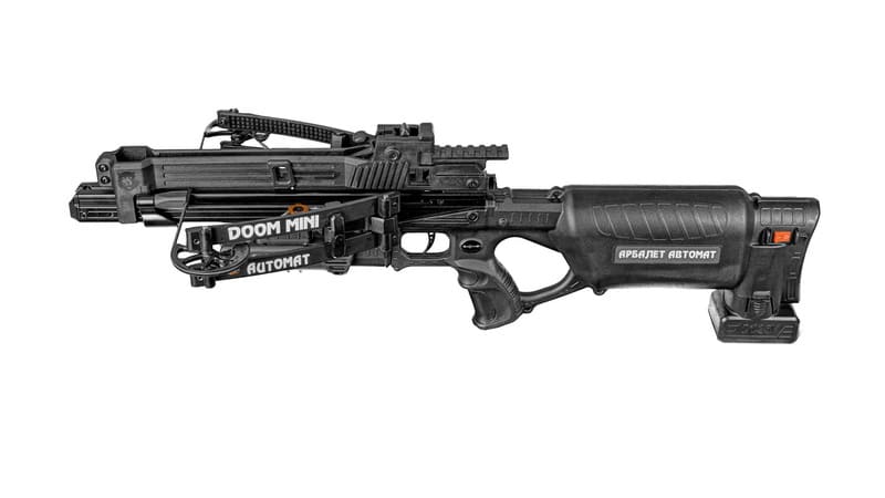 Создание автоматического арбалета DOOM MINI AGREGGATOR инженерами BEARHUNTER